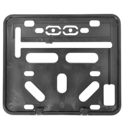 Suporte Salva Placa Mercosul Moto AWA – Plástico Resistente