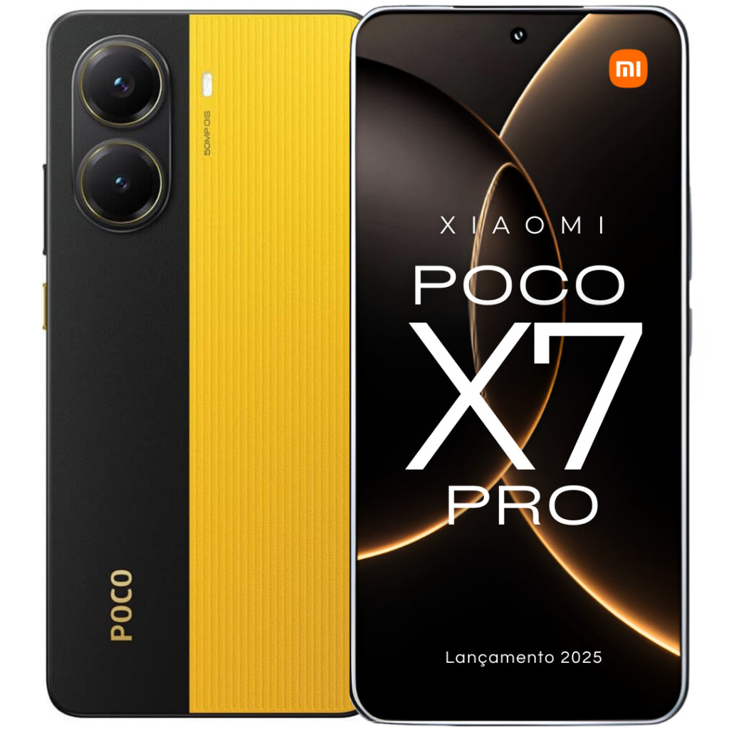 Celular Gamer Xiaomi POCO X7 PRO 5G NFC Amoled 120Hz 512GB 256GB Câm 50MP 4K Top