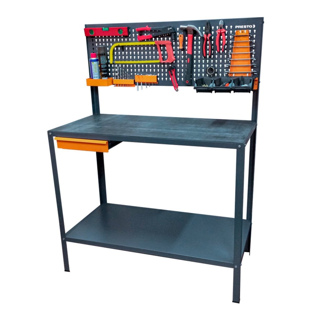 Bancada de Trabalho com Acessórios Presto em Oferta na Shopee