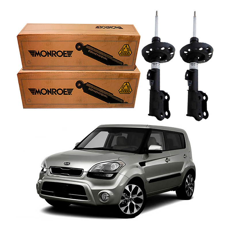 Par Amortecedor Dianteiro Monroe Kia Soul 1.6 2012 A 2014