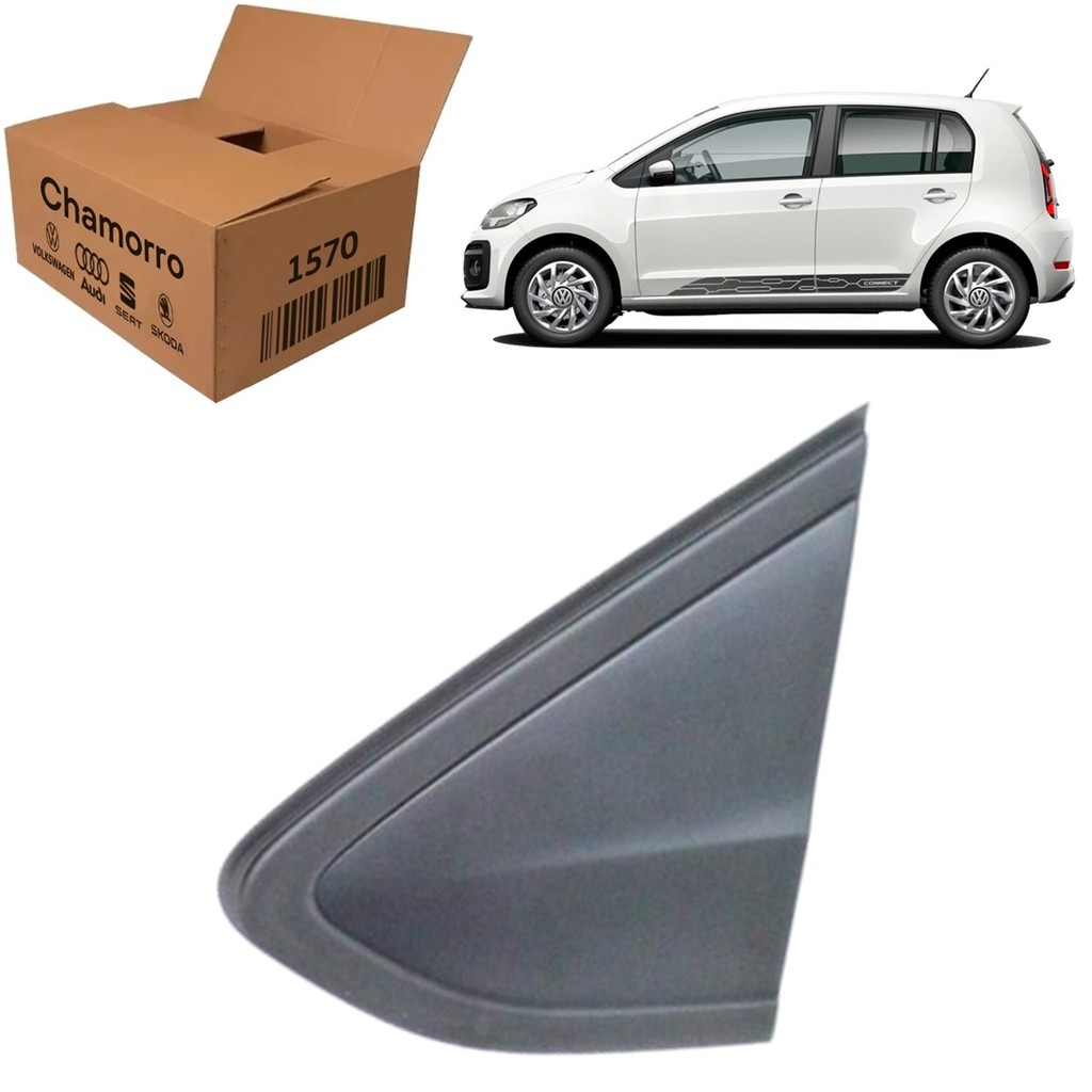 Moldura Acabamento Externo Retrovisor Esquerdo Vw Up 2014 a 2021 1S0853273B5AP em Oferta na Shopee