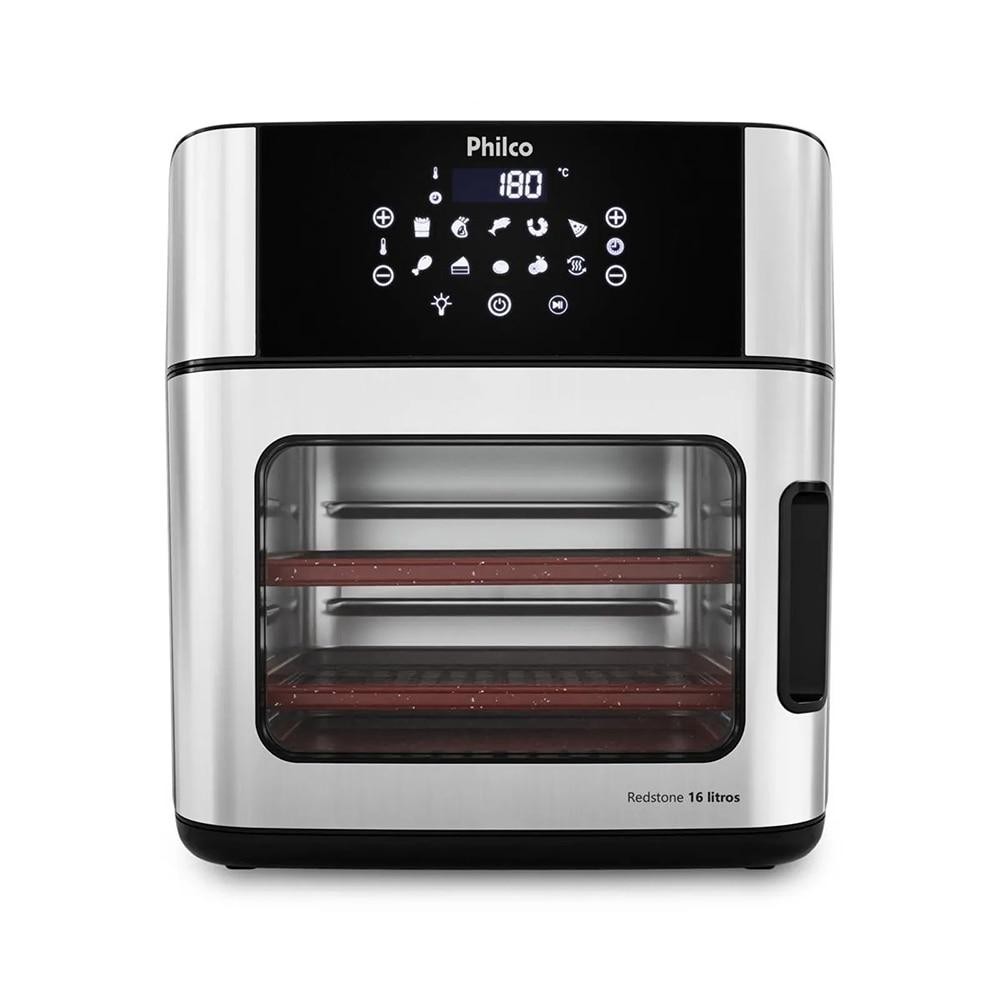 Fritadeira Sem Óleo Philco 16L Oven Air Fry Forno Digital Versátil e de Alta Capacidade em Oferta na Shopee