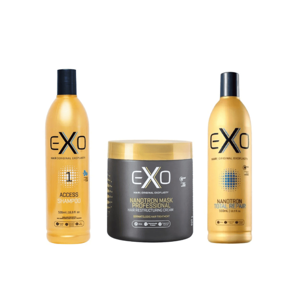 Kit Exoplastia Nanotrônica 500ml - EXO em Oferta na Shopee