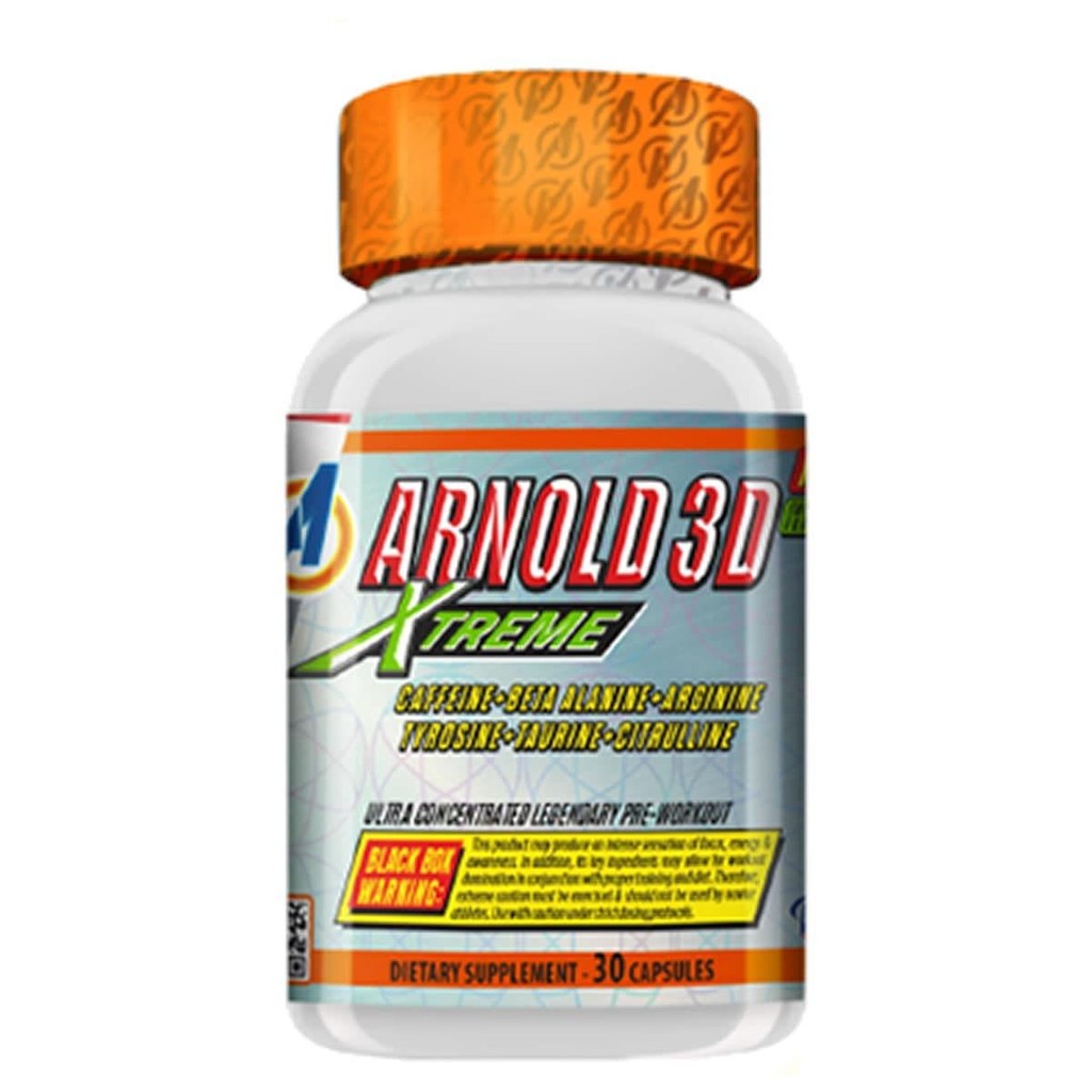 Arnold 3D - 30 Cápsulas - Arnold Nutrition em Oferta na Shopee
