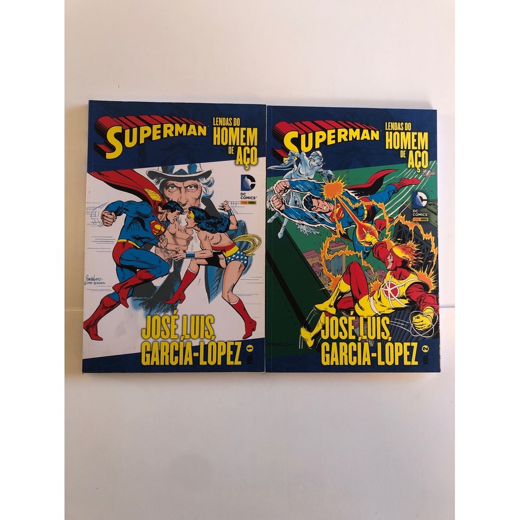 Coleção com 2 edições: Superman - Lendas Do Homem De Aco - Volume 1 e 2