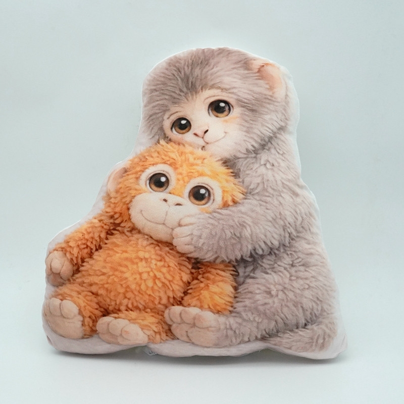 Criativo bonito novo produto soco macaco gorila macaco macaco travesseiro almofada pingente brinquedo de pelúcia decoraç