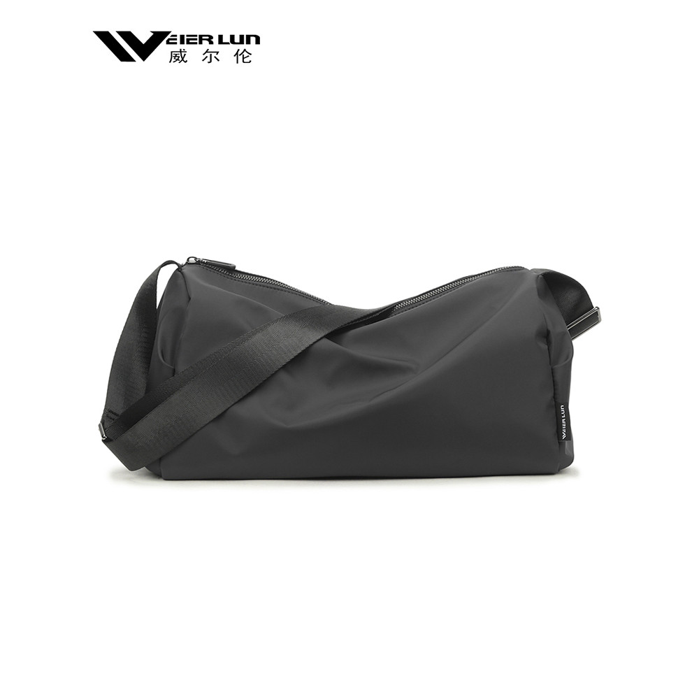 Simples Street Wear esportes Fitness lazer bolsa de ombro bolsa mensageiro masculina leve náilon mochila portátil