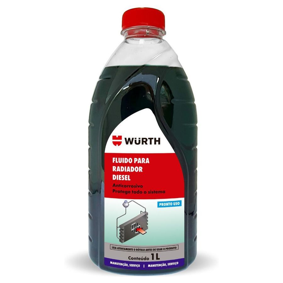 Fluido Aditivo P/ Radiador Proteção Automotiva Diesel Wurth Wurth 0893556048