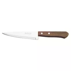 Faca Peixeira Tramontina 8" Inox Cabo Madeira 12 Peças