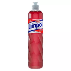 Detergente Limpol Maçã 500ml - Embalagem com 24 Unidades