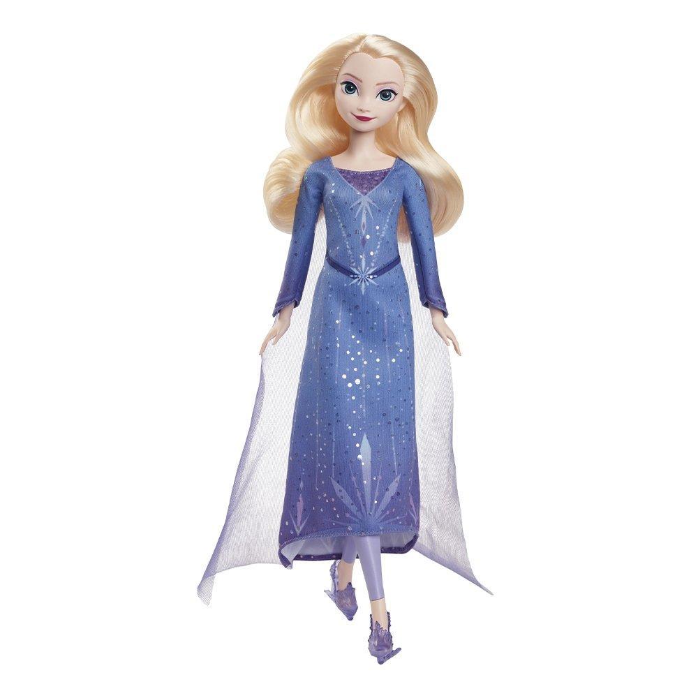 Boneca Articulada Elsa Frozen Disney Patinação No Gelo JBG53