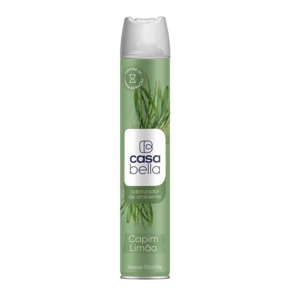 Odorizador Casabella Aerossol Capim Limão 250ml