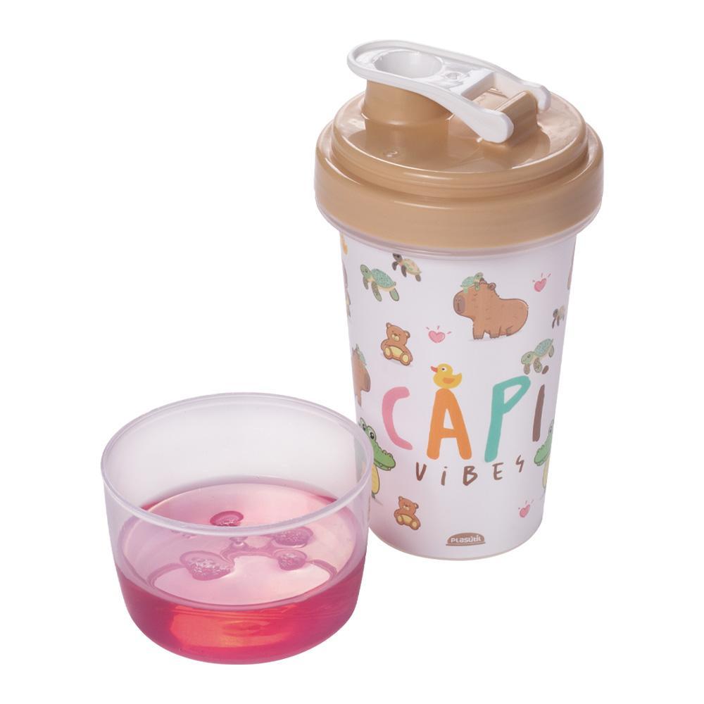 Mini Shakeira Capivara Garrafa 320 ml Plasútil
