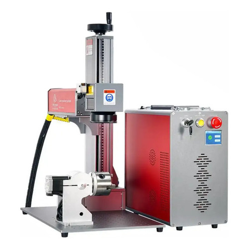 Máquina Gravadora Laser Fiber 100w Monitoramento Inteligente