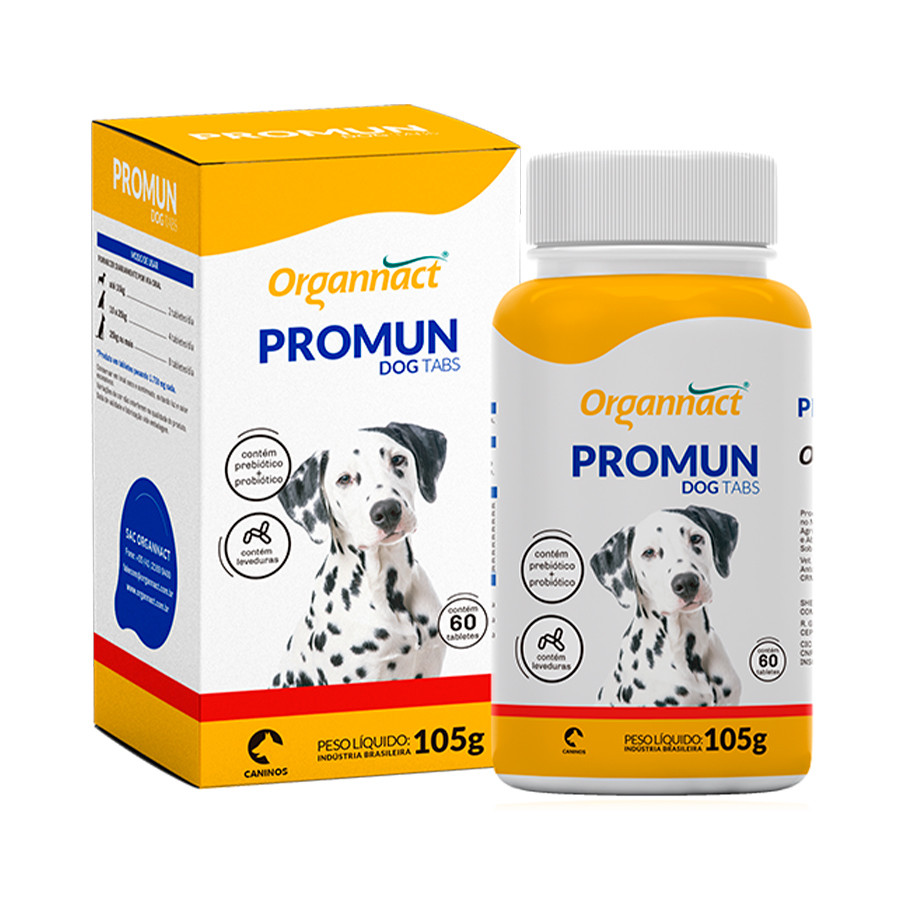 PROMUN DOG 105G TABS - FRS 60 TABLETES ORGANNACT