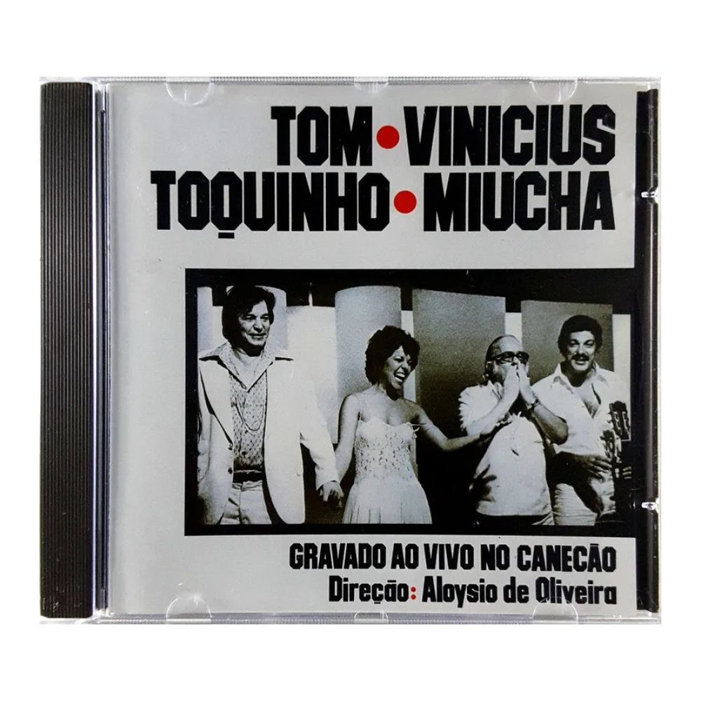 Cd Tom Vinicius Toquinho E Miucha Ao Vivo No Canecão
