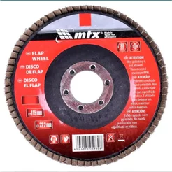 Disco Flap 4.1/2" Grão 60 Conico Fibra MTX