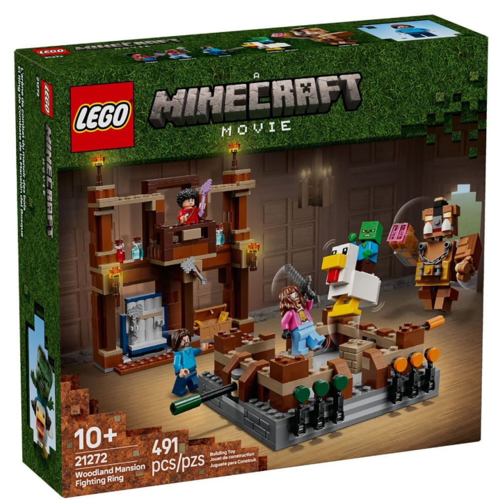 LEGO Minecraft - Ringue de Luta da Mansão Woodland - 491 Peças - 21272