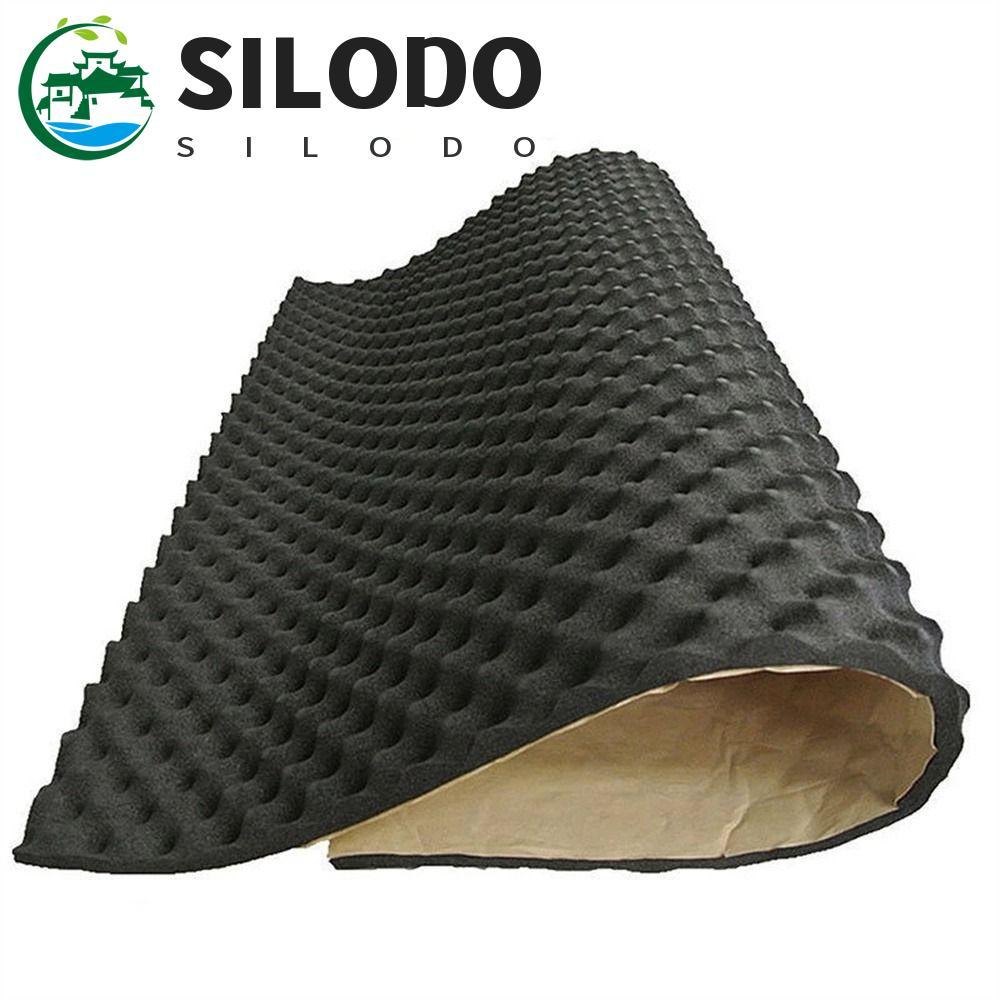 SILODO Som Deadener Esteira Redução De Anti-Ruído 100 * 50 * 2cm Carro Caminhão Isolamento Acústico Algodão
