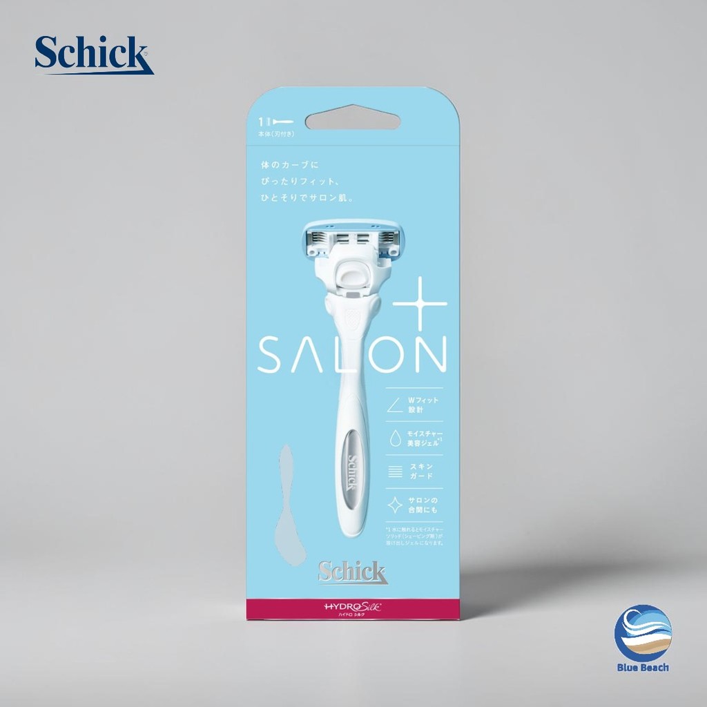 Schick Hydro Silk Salon Plus Aparelho Feminino/5 Laminas/Gel Hidratante/SWR039/Cabo+Refil