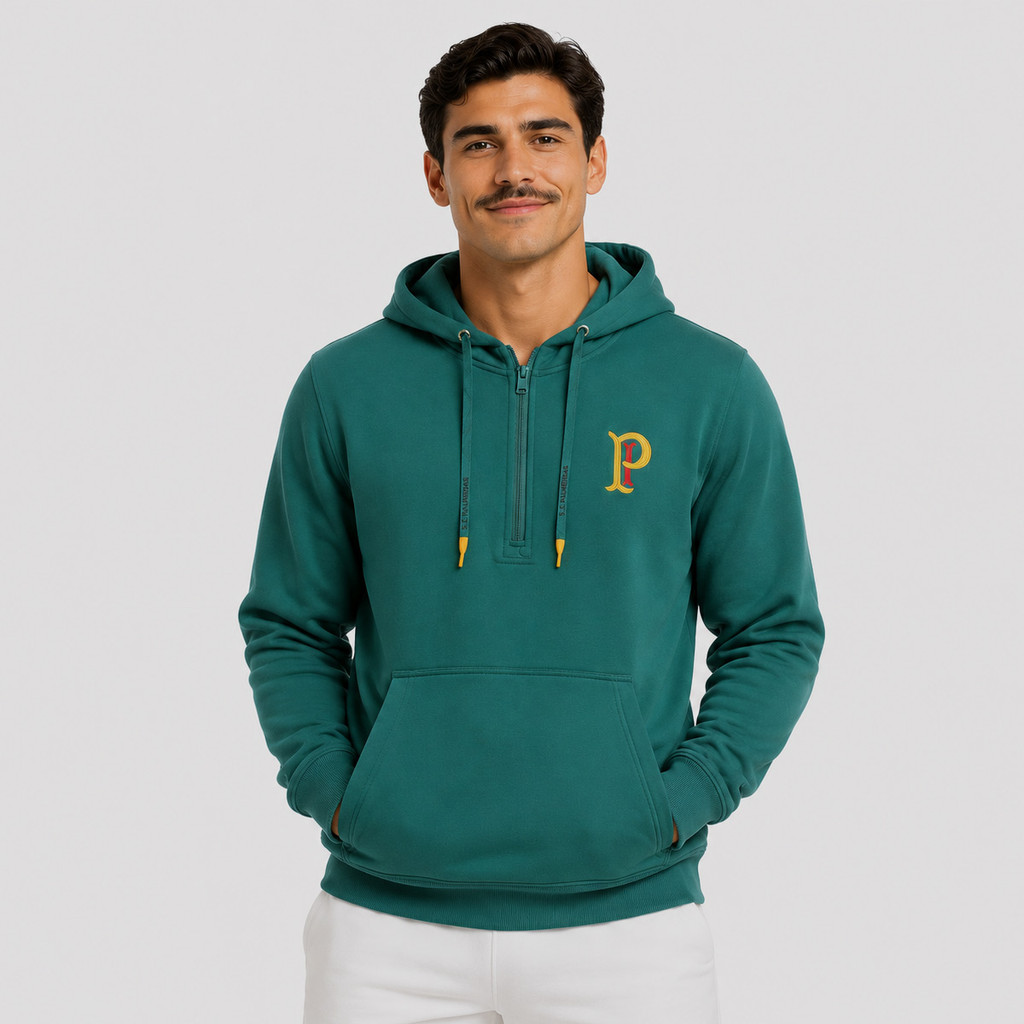 Moletom Palmeiras Canguru PI Verde