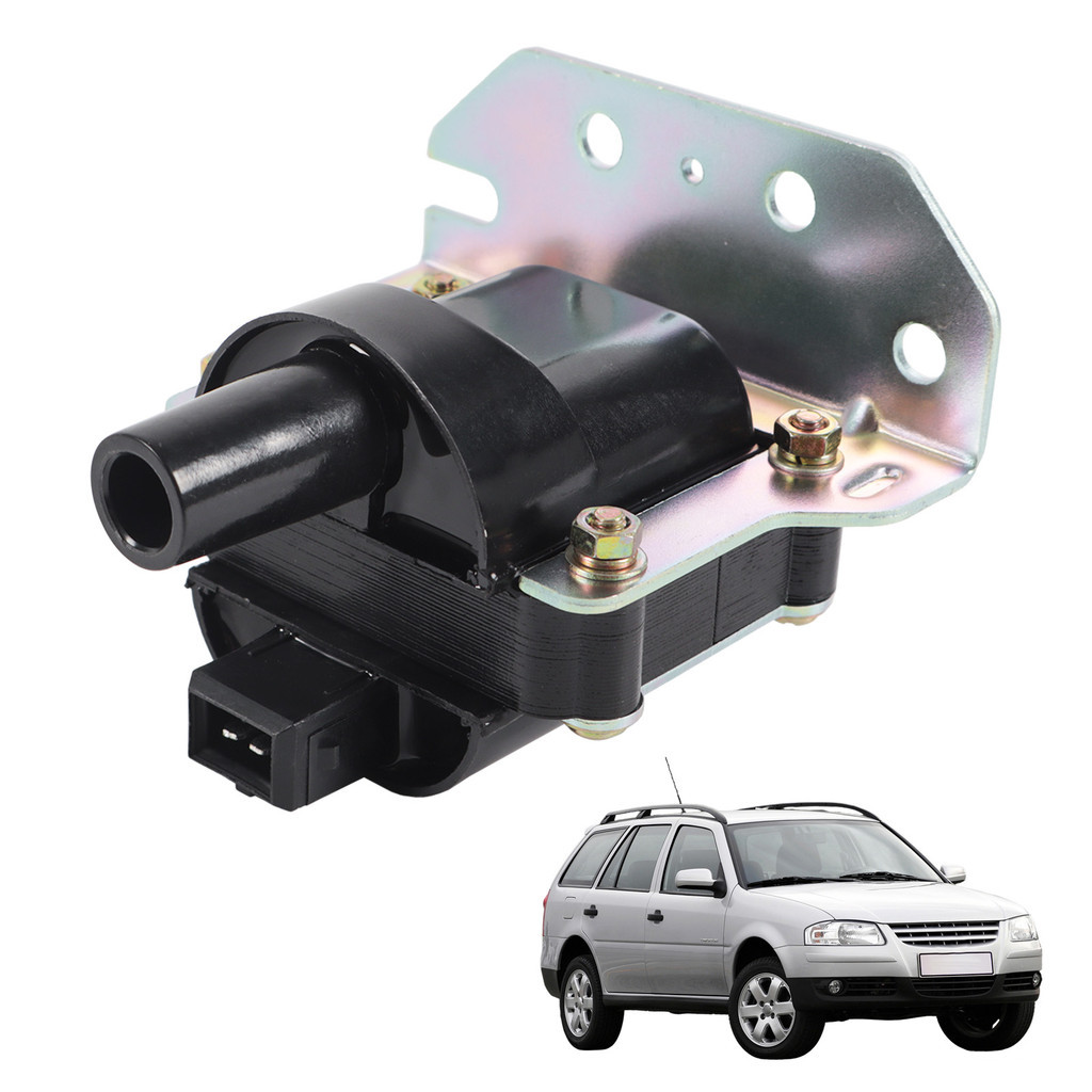 Bobina Ignição 2 Pinos Gol Parati Quantum Santana Ap 1.6 1.8 2.0