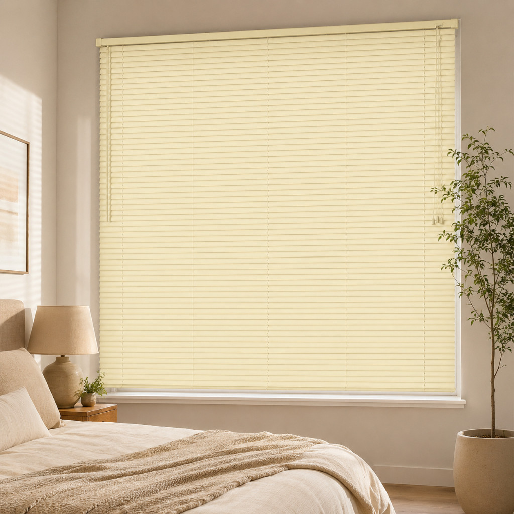 Persiana Horizontal PVC 120x130 Para Janela Sala Quarto Escritório Sala Quarto Cozinha Privacidade..