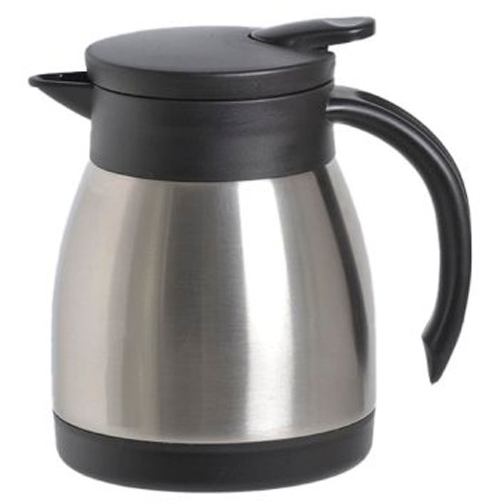Bule Térmico Soprano Elegance 500ml Duplo Inox a Vácuo Bebida Quente Chá Água Café