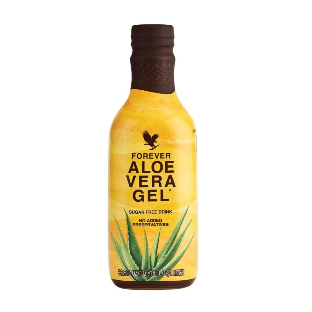 Aloe Vera Gel Forever - Original - 1 Litro Bebida Sem Açúcar e Sem Conservantes 100% Estabilizado