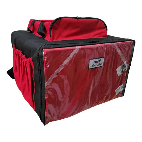 Mochila Térmica Entrega Pizza Delivery 60l Isopor Laminado