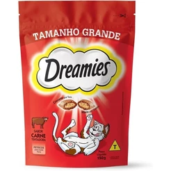 Dreamies Petisco Carne Gatos Adultos 150G