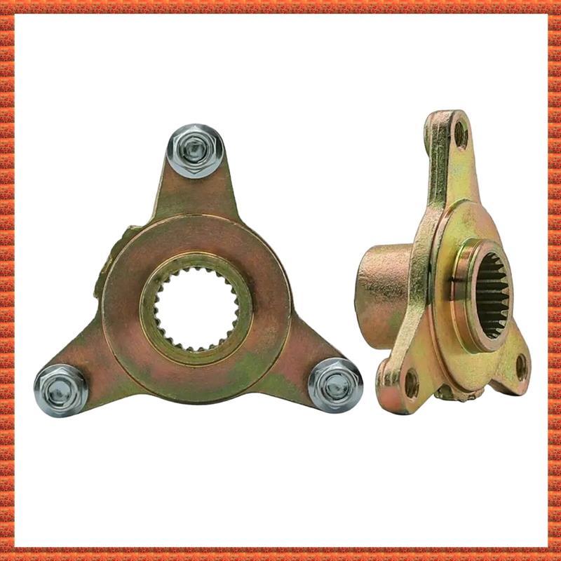 (Zac) Cubo De Roda Estriado Coolster 3 Pinos 23T Para 110 125cc ATV Go-Kart Quad (2 Unidades)