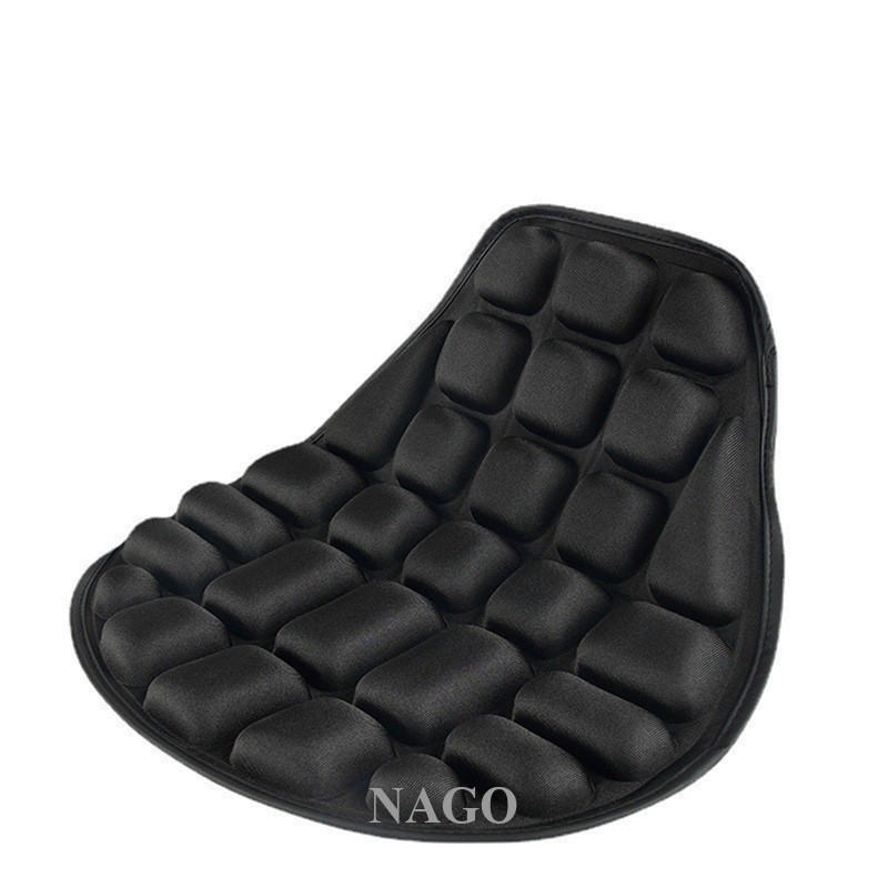 NAGO Universal Almofada De Assento Da Motocicleta Espuma Preta Macio Confortável Respirável Capas Esteiras Motocicletas