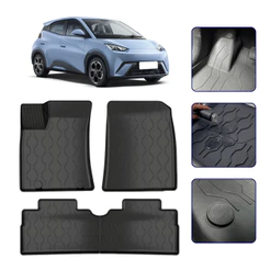 Tapete Bandeja 3D para Dolphin Mini 2024 25 26 2027 com Bordas Elevadas Concha - Linha Premium