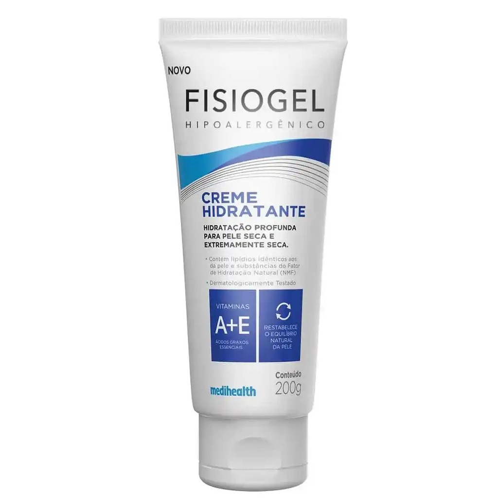 Fisiogel Creme Hidratante Pele Seca e Extremamente Seca 200g
