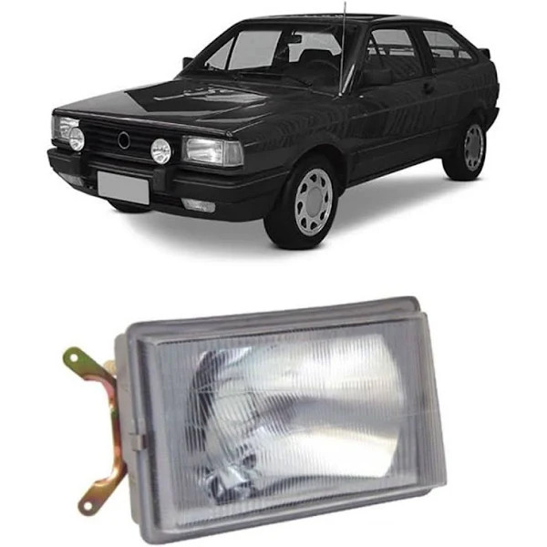 Farol Gol Saveiro1987 1988 1989 1990 em Oferta na Shopee