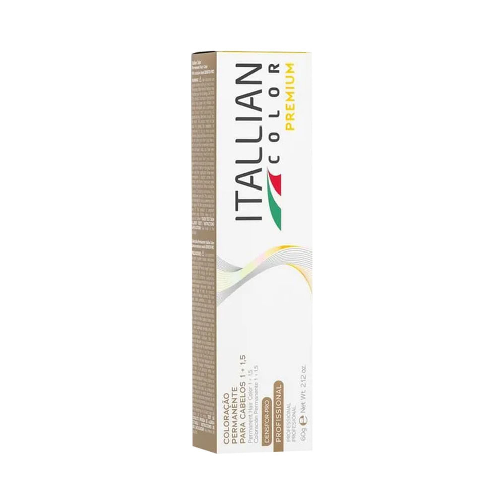 Coloração Itallian Color Premium 7.34 Louro Dourado Cobre 60g