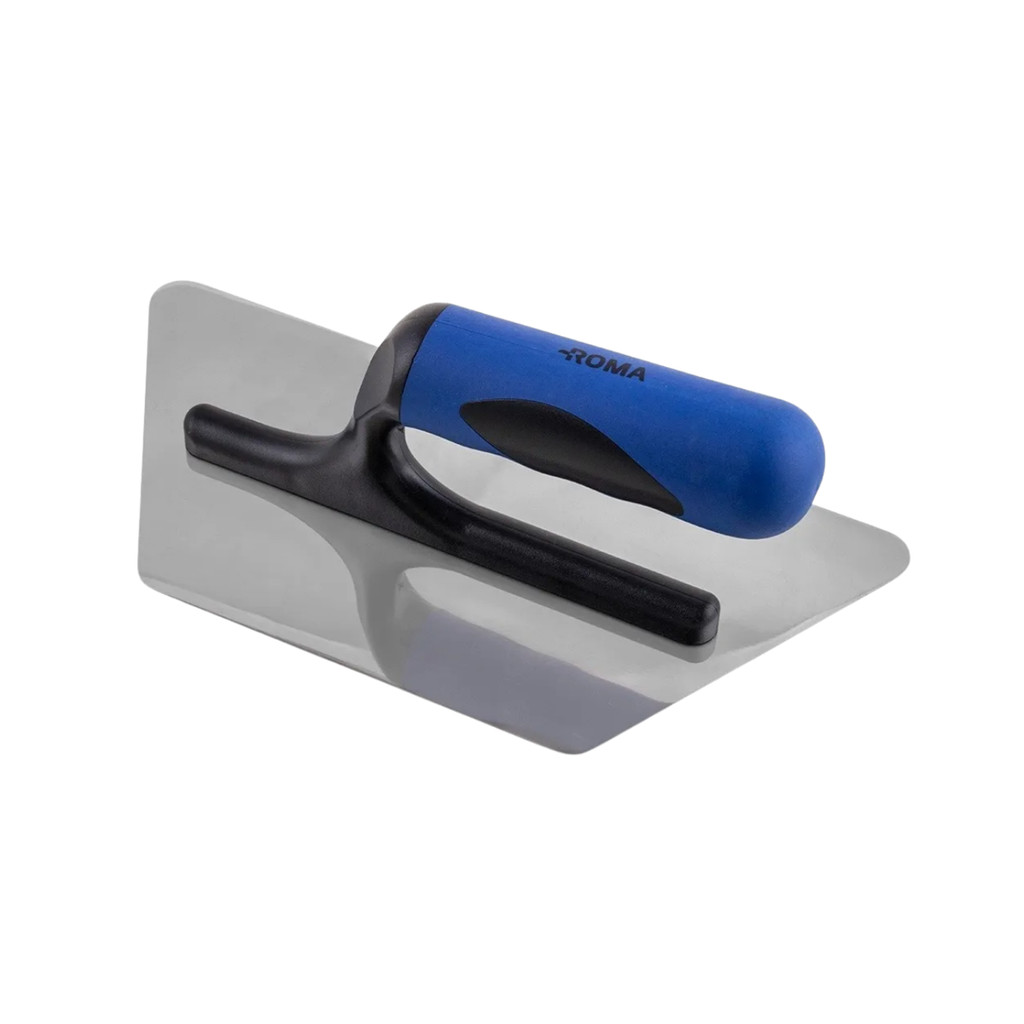 Desempenadeira Trapezio Aço Inox P/ Efeito Cimento Queimado