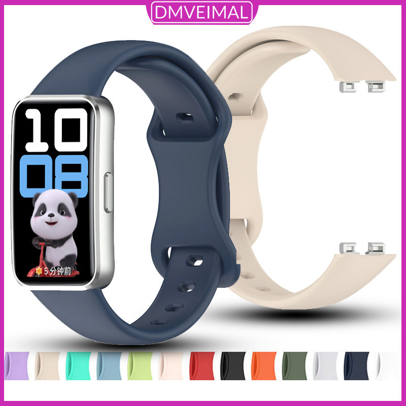 Pulseira Esportiva De Silicone Para Relógio Huawei Band 10/Huawei Band 9 8 NFC Banda Strap Acessórios Smartwatch
