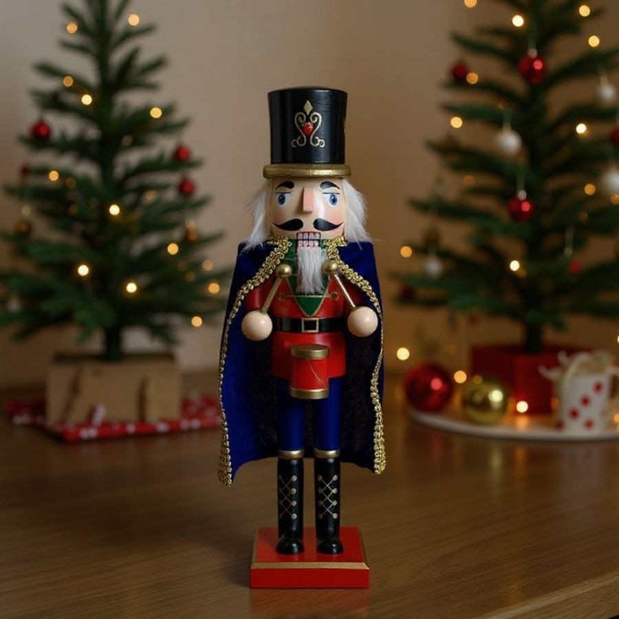 Soldado de Chumbo de Madeira com Capa e Bateria - 9,5x38x8,5cm - Verde e Vermelho - 1 unidade - Artlille  - Rizzo em Oferta na Shopee