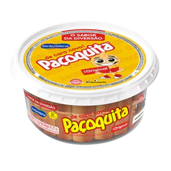 Paçoca Paçoquita Pote com 65 Unidades Santa Helena 1,17Kg