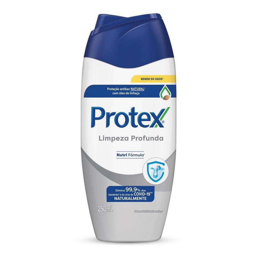 SABONETE LÍQUIDO PROTEX LIMPEZA PROFUNDA 250ML