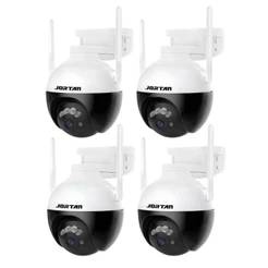 Kit 4 Câmera de Segurança Wi-fi Full HD de Lente Única 2MP - com App ICSEE