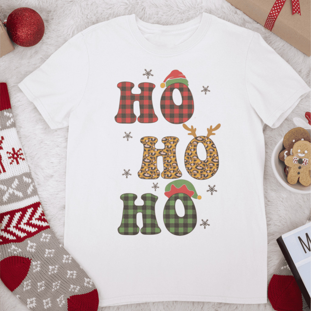 Camiseta Casual Moda Natal Natalina Comemoração Familiar Diversas Estampas Camisa Unissex Premium