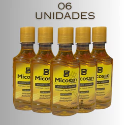 6 UN Micosan Sabonete Liquito - 200g