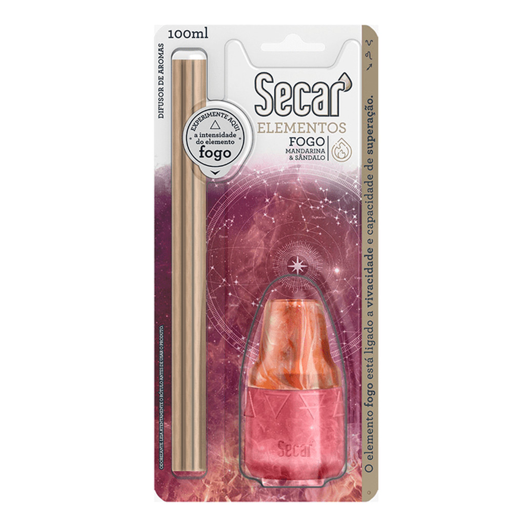 Difusor de Aromas Fogo 100ml Secar em Oferta na Shopee