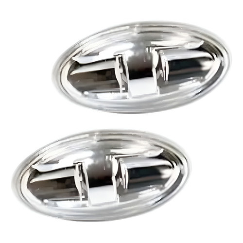 Par Lanterna Lateral S/soquete C3/picasso Peugeot 207/307 Prateado