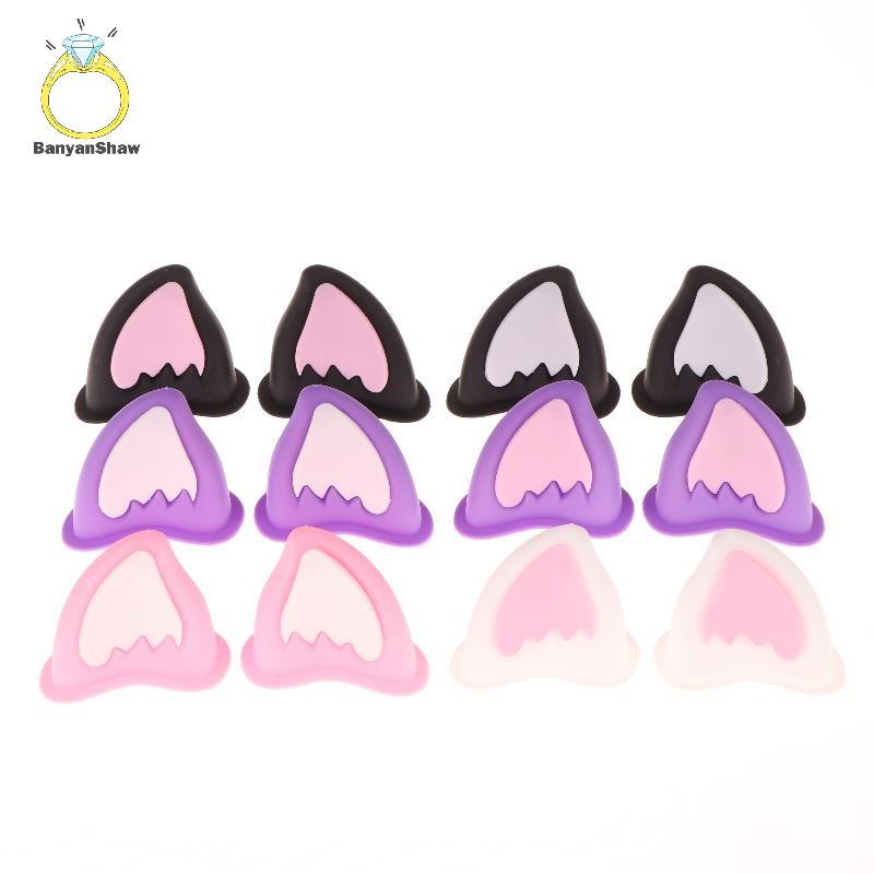 [BANY] Decorações De Orelha Para Capacete De Motocicleta , Acessório Scooter , Adesivo Skate , Ciclismo , Bom
