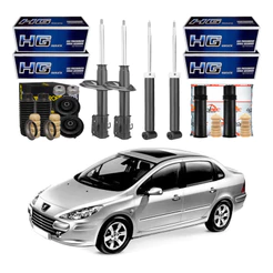 Kit Amortecedor Dianteiro Traseiro 307 Sedan 2.0 2006 A 2012