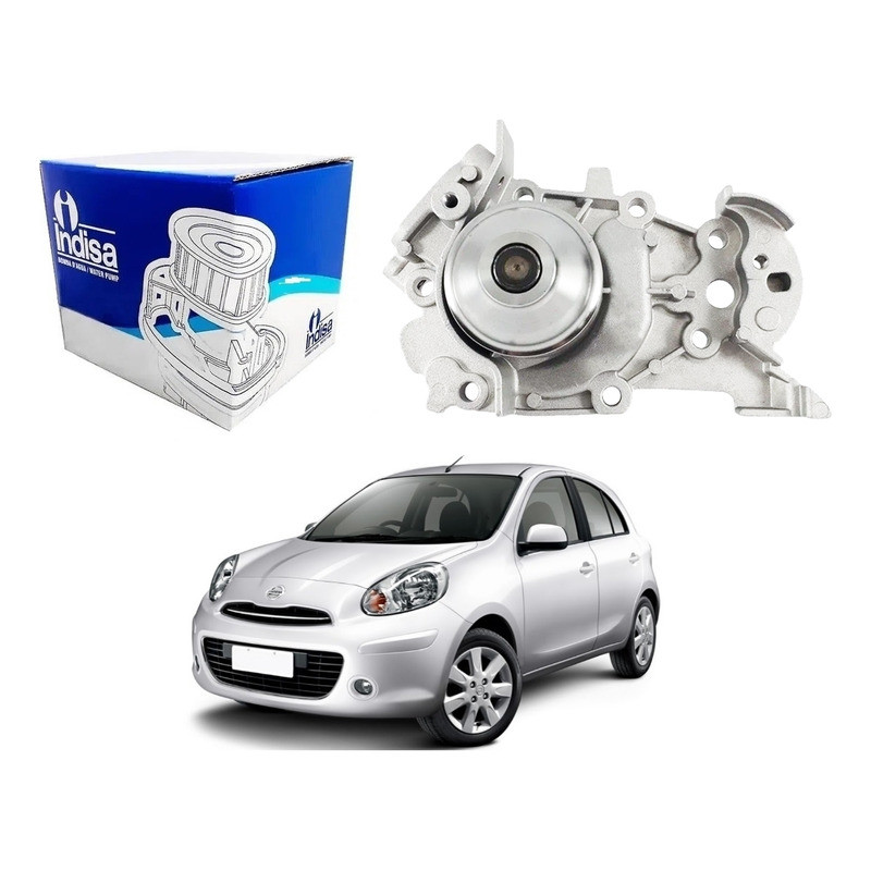 Bomba Dagua Indisa March 1.0 16v 2011 A 2015 em Oferta na Shopee